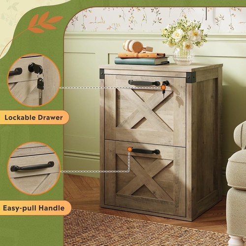 2 drawer file cabinet with lock gray oak farmhouse home office printer 2 drawer file cabinet with lock gray oak farmhouse home office printer