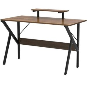 modern 47 inch home office laptop computer desk with moveable top
